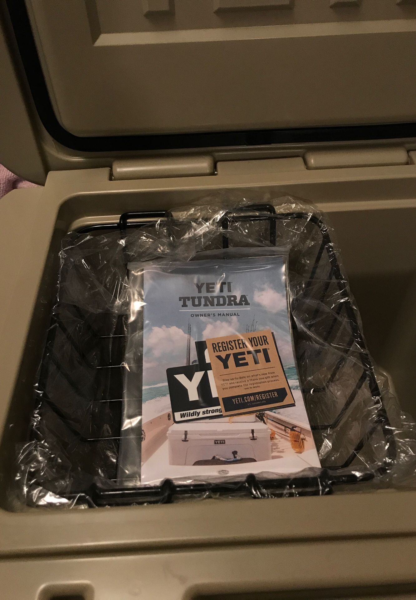 Brand new yeti tundra cooler! Never been used!