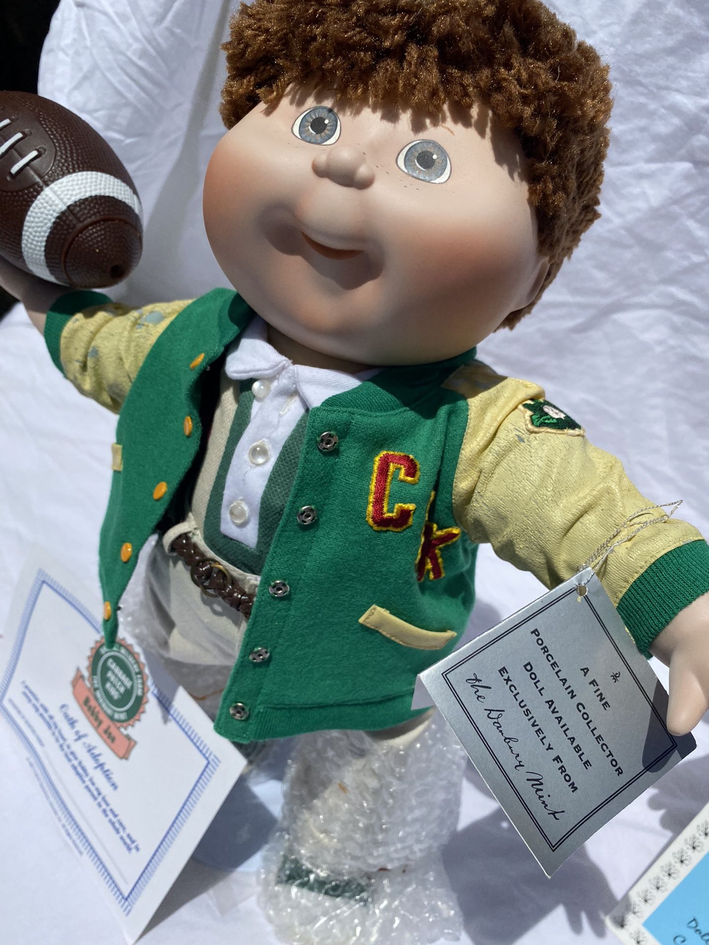Porcelain Cabbage Patch Collectible . 