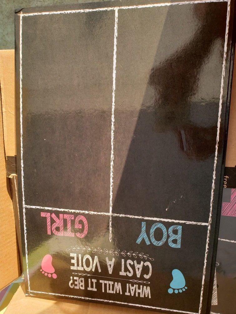 GENDER REVEAL DECORATIONS