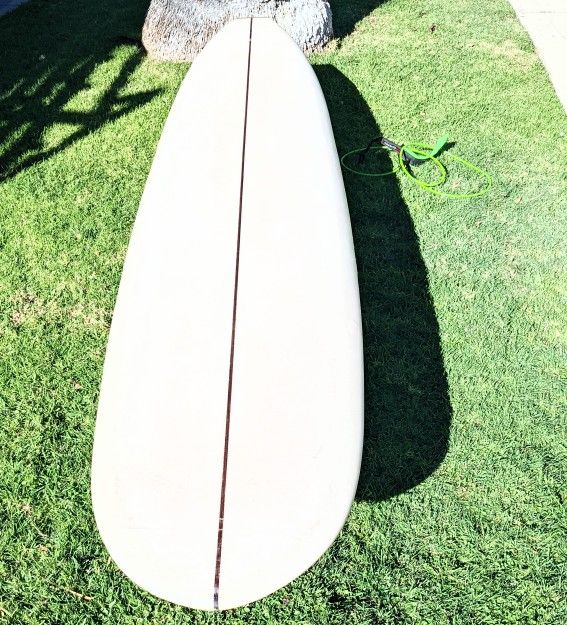 Single Fin 9'8 Surfboard Longboard Noserider Log