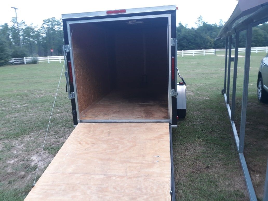 6 x 12 enclosed trailer