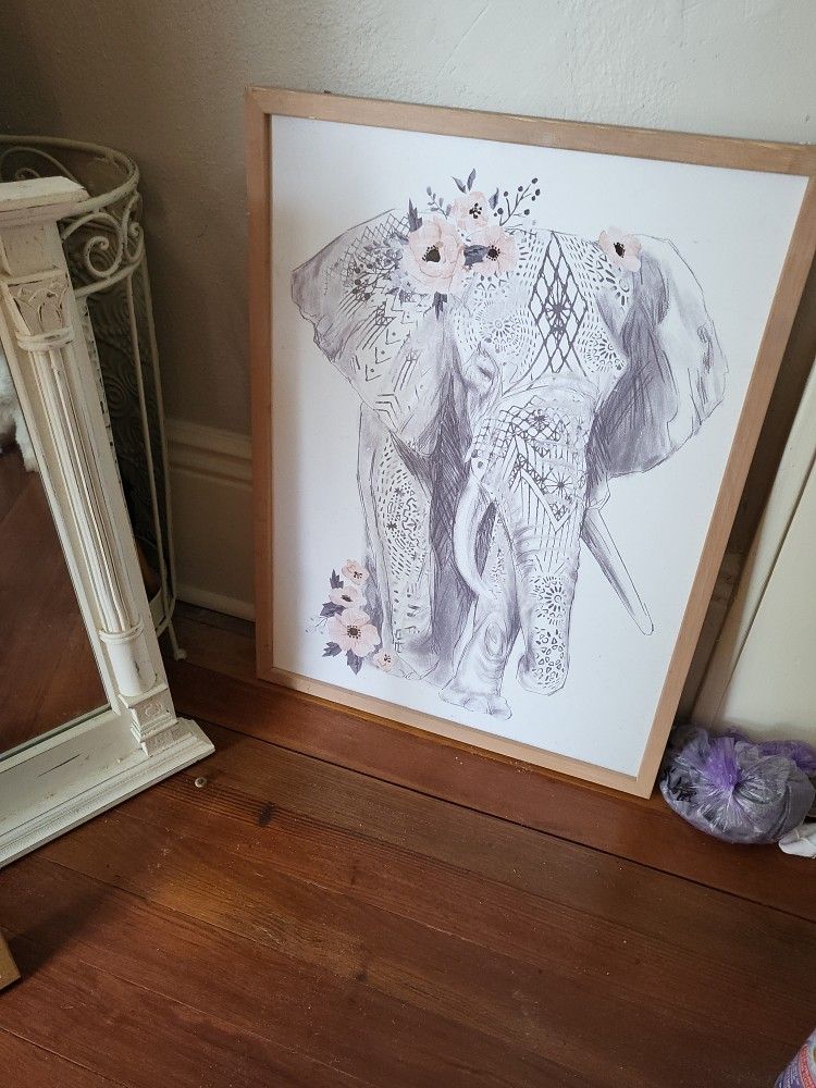 Art And Mirror Frame