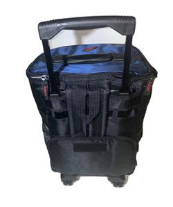 Rare-Cleveland Indians Baseball Rolling Backpack Insulated Cooler Chief Wahoo (holds 24 12oz Cans) Thumbnail