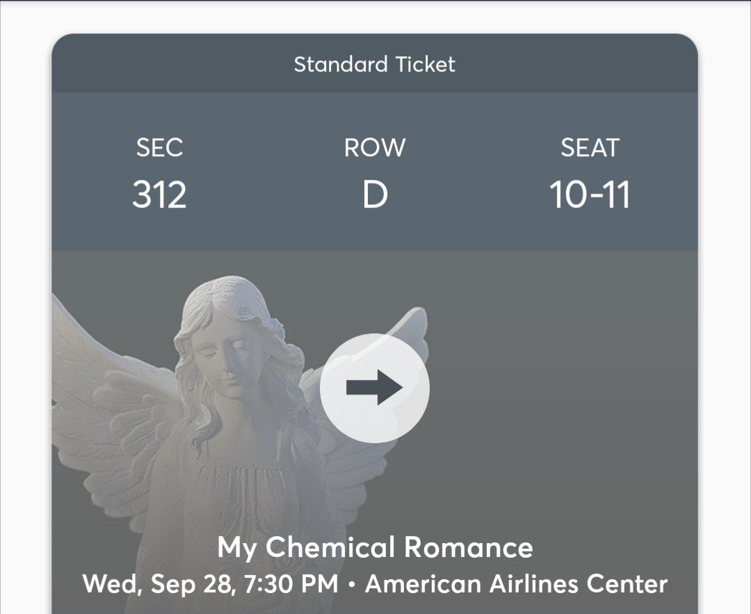 My Chemical Romance Tickets For 9/28 At The AAC