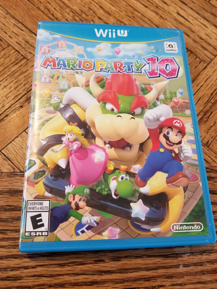 Mario Party 10 (Wii U, 2015) Tested, Great Condition