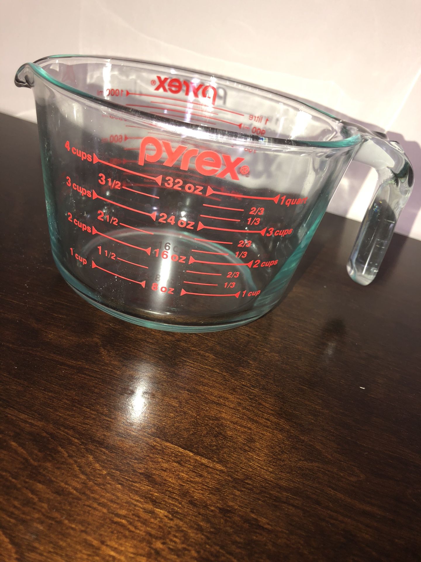 Pyrex Glass Measuring Cup 5pc Set