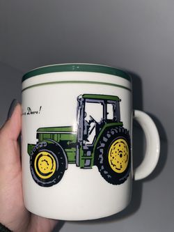 John Deer Tractor Coffee Cups Set  Thumbnail
