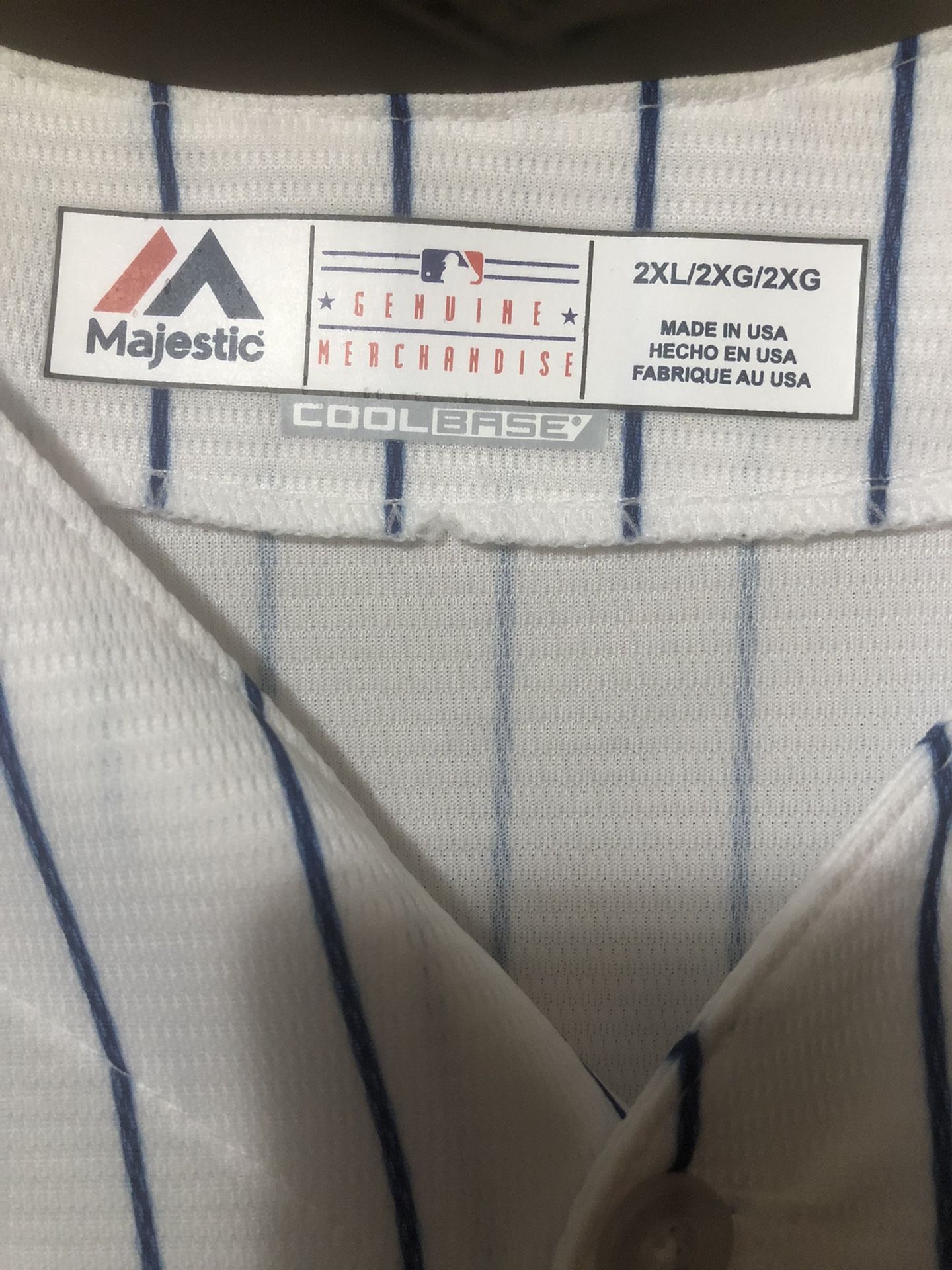 CHICAGO CUBS MAJESTIC MEMORIAL DAY HOME CAMO LOGO JERSEY XXL