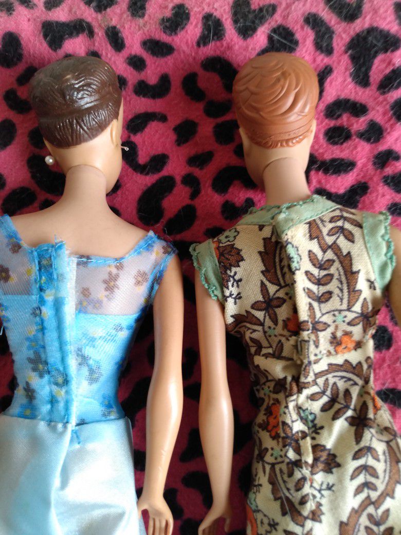 Fashion Queen Barbie and Midge Lot
