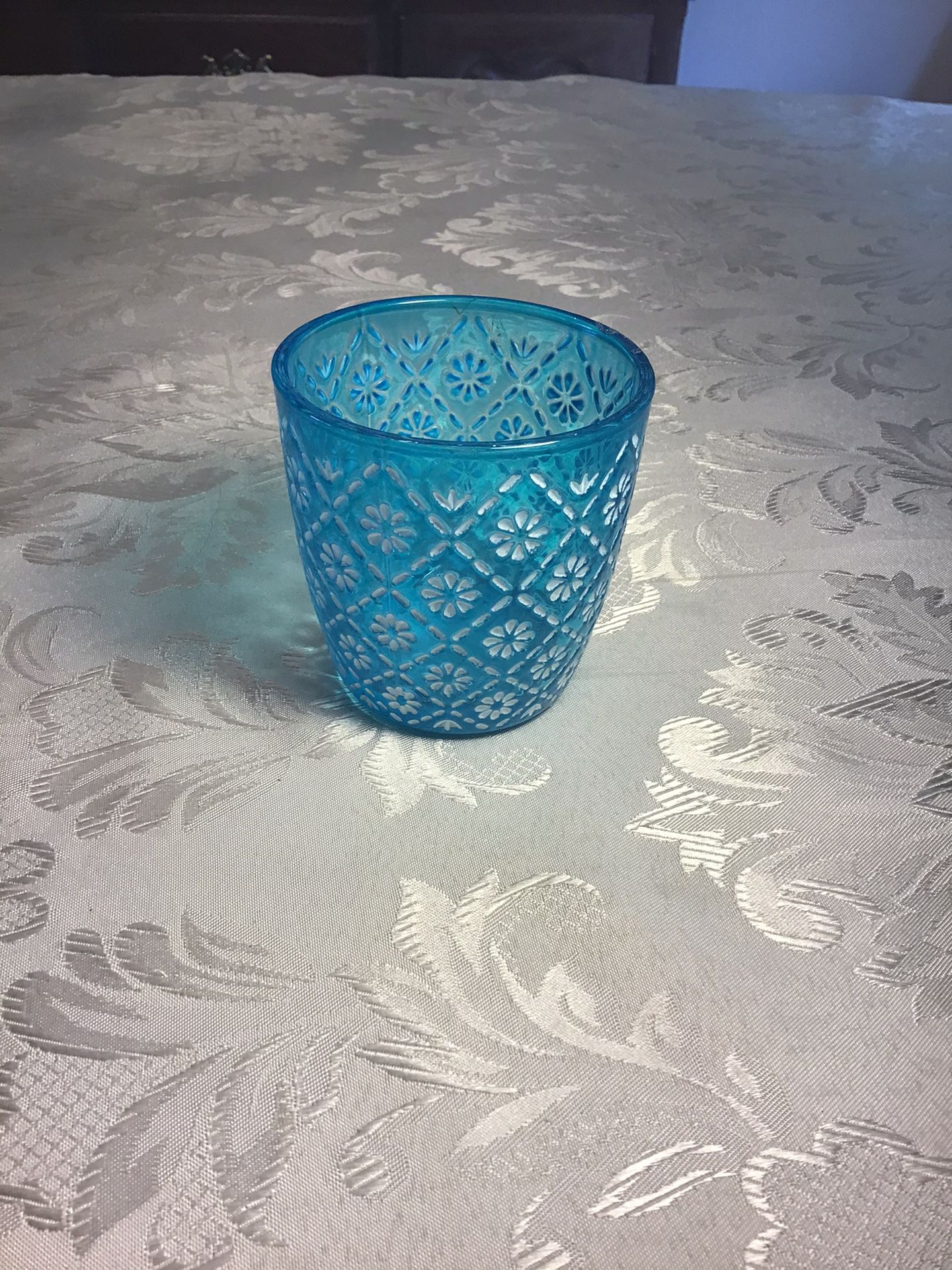 Large Cut Glass Votive Holders, Never Used