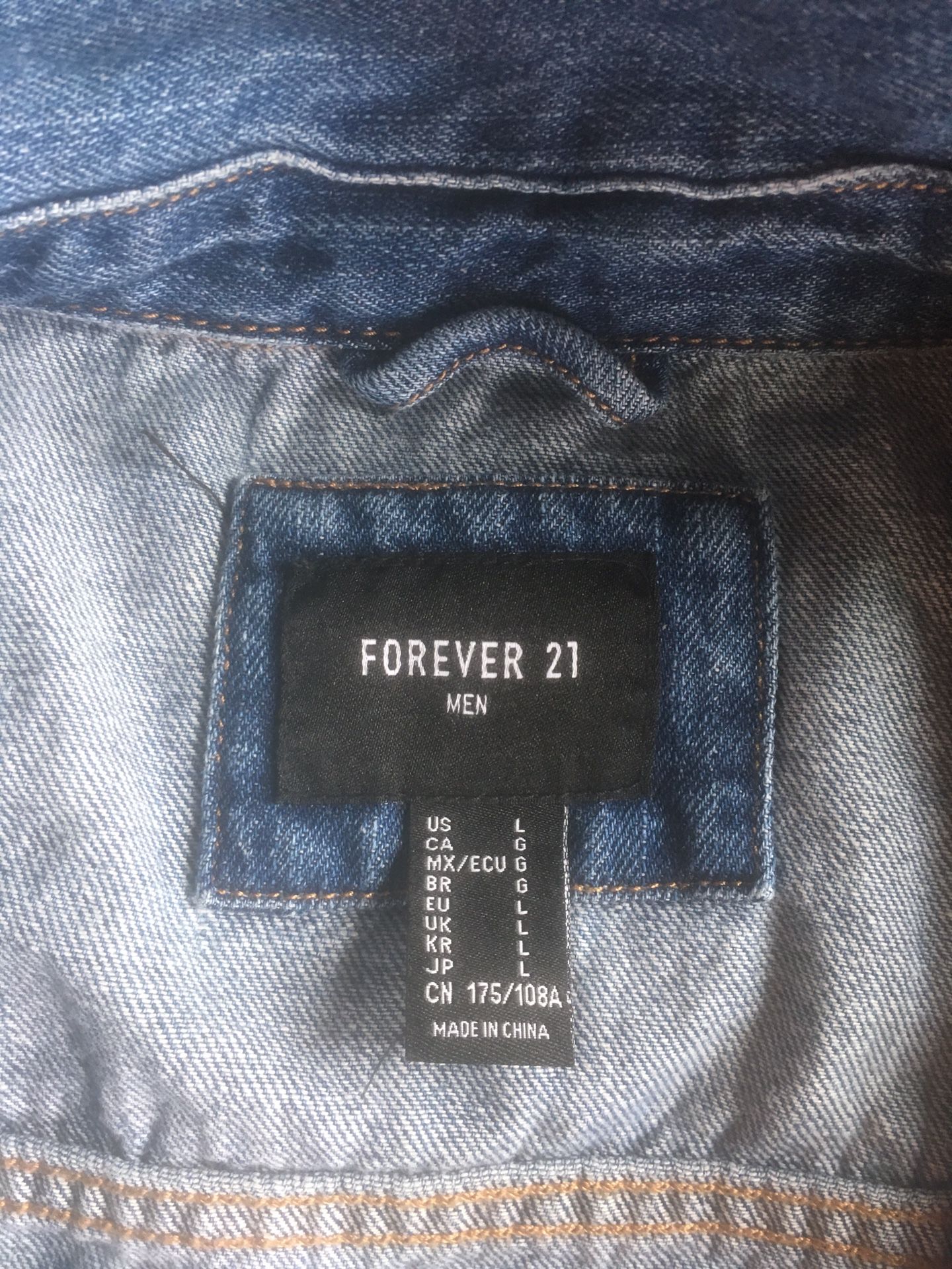 Forever 21 Men’s Jean Jacket