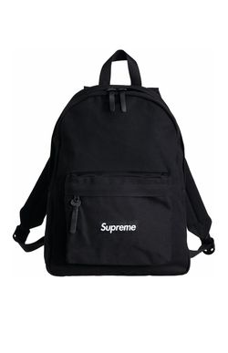 Supreme Canvas Backpack - Black Thumbnail