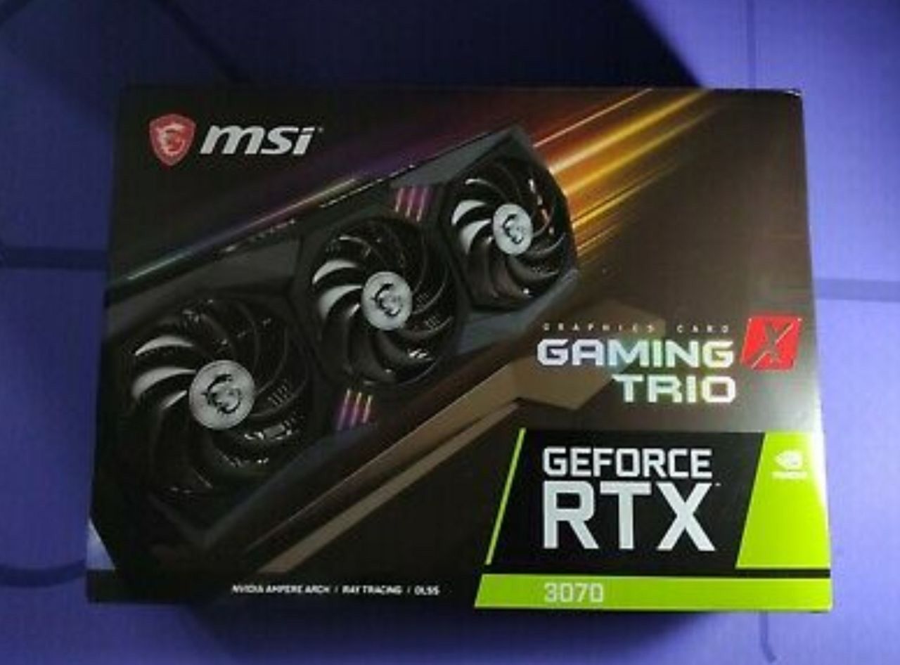 MSI GeForce Rtx 3070 Gaming X Trio 8GB