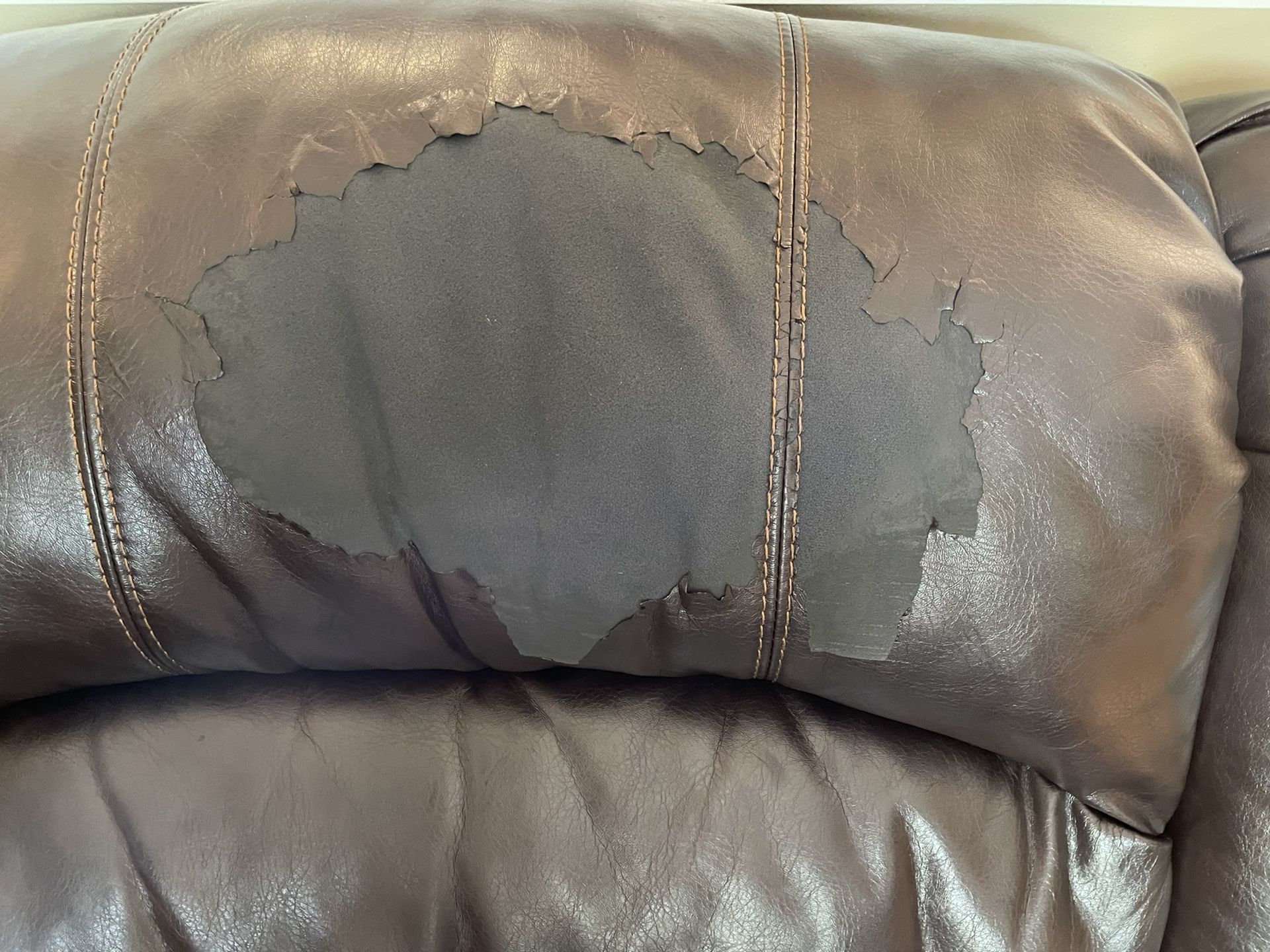 Bonded Leather Sofa