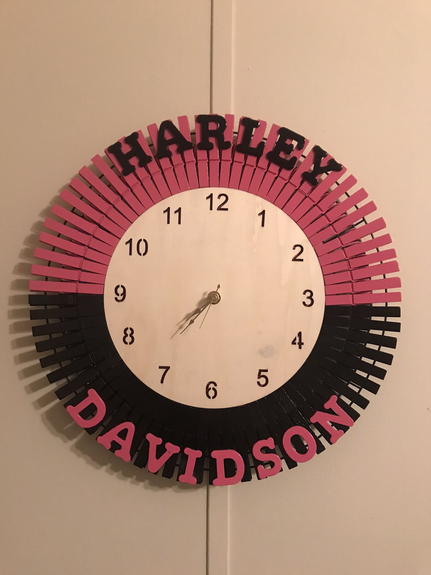 Harley Davidson Wall Clock