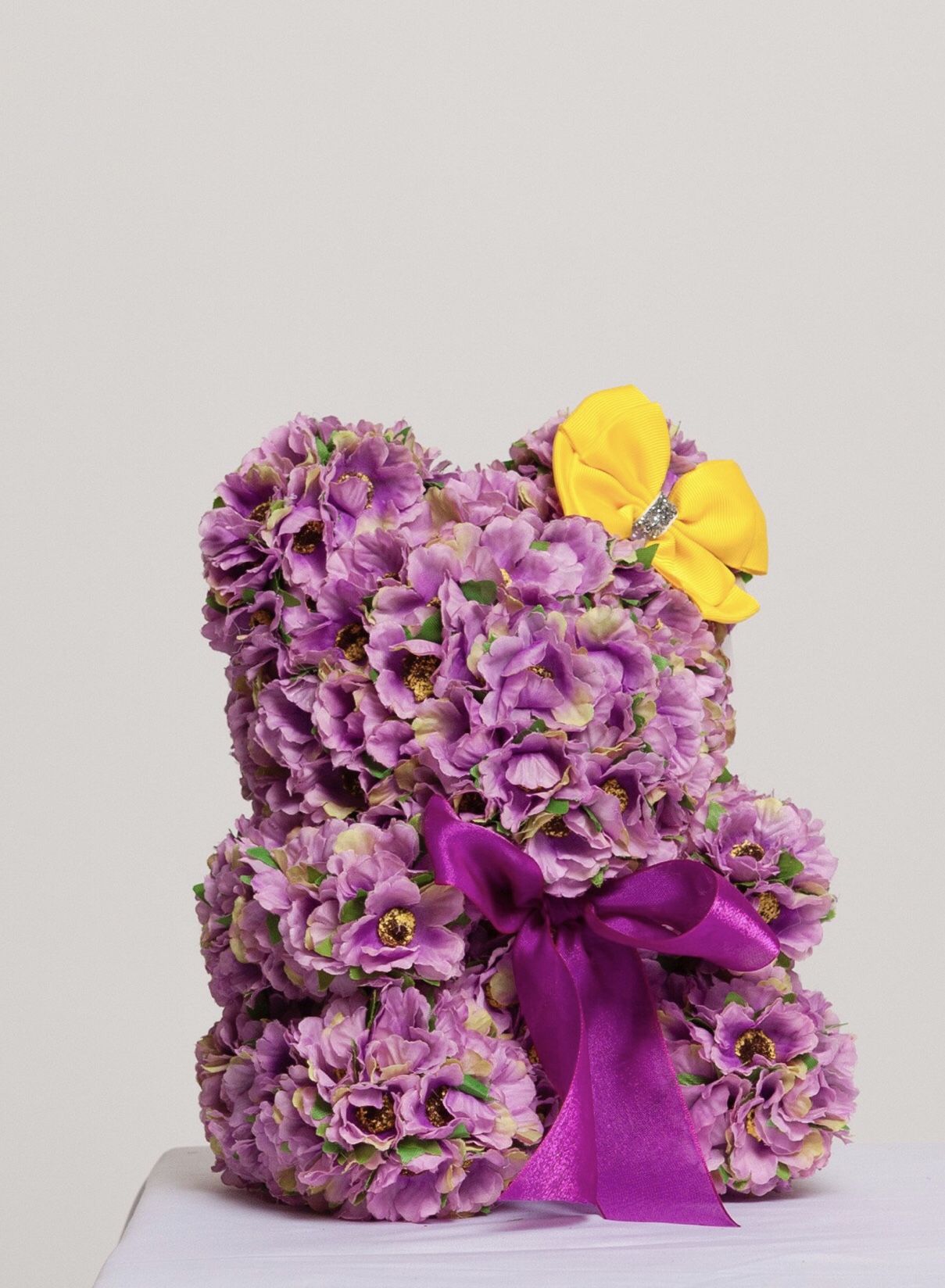 Purple Poppy Bear