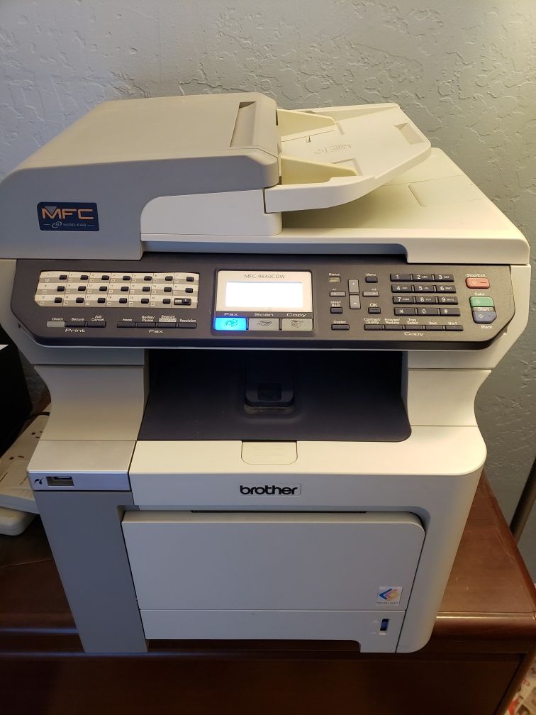 Brother MFC9840CDW Color Duplex Laser Multifunction Wireless Printer