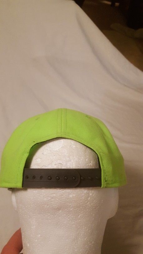 Cincinnati Reds New Era 9fifty Hat Snapback Size Medium / Large Neon Green