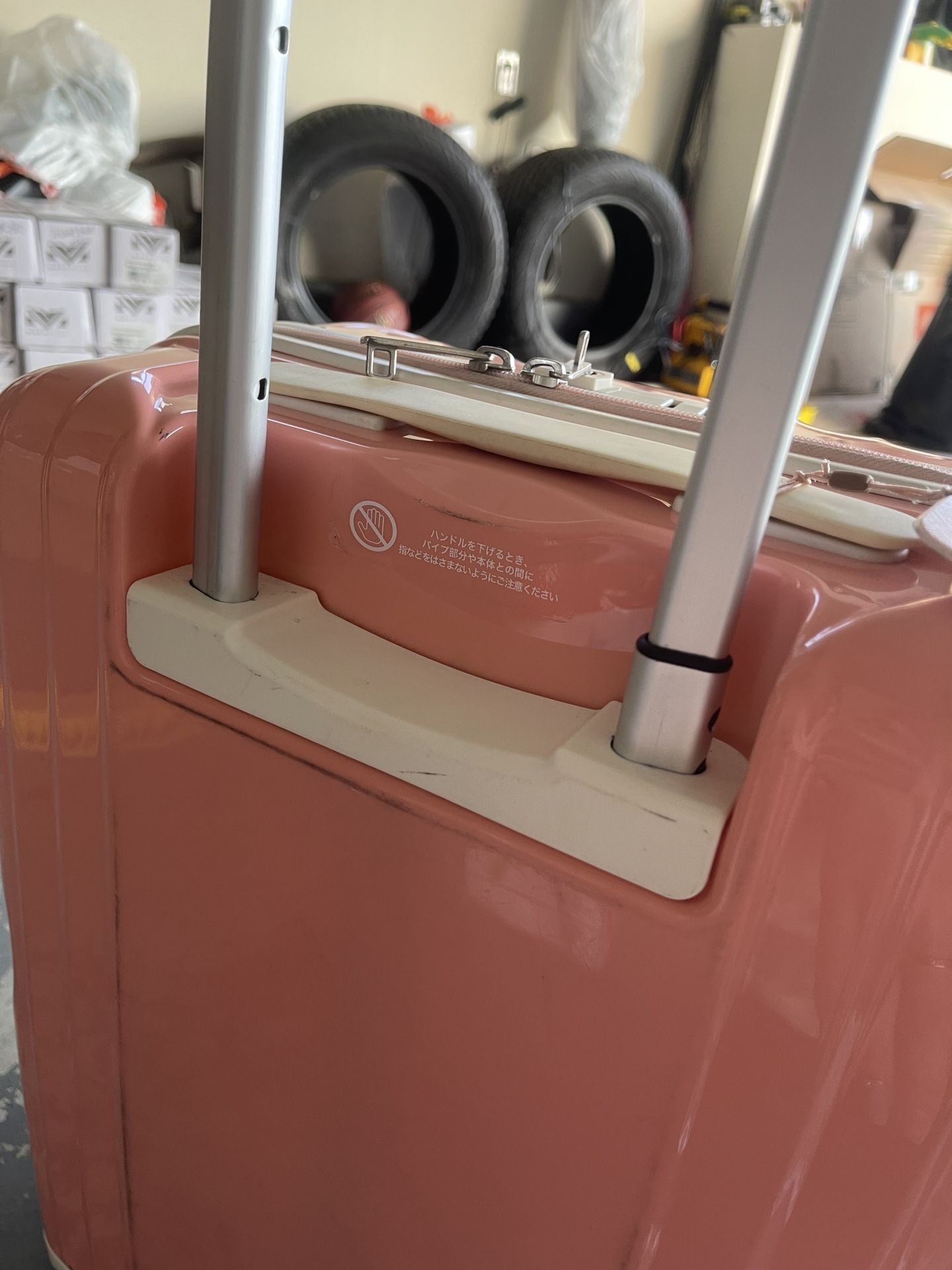 Pink Carry-on Luggage
