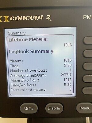 Concept 2 Model D Rowing Machine With PM5 Black