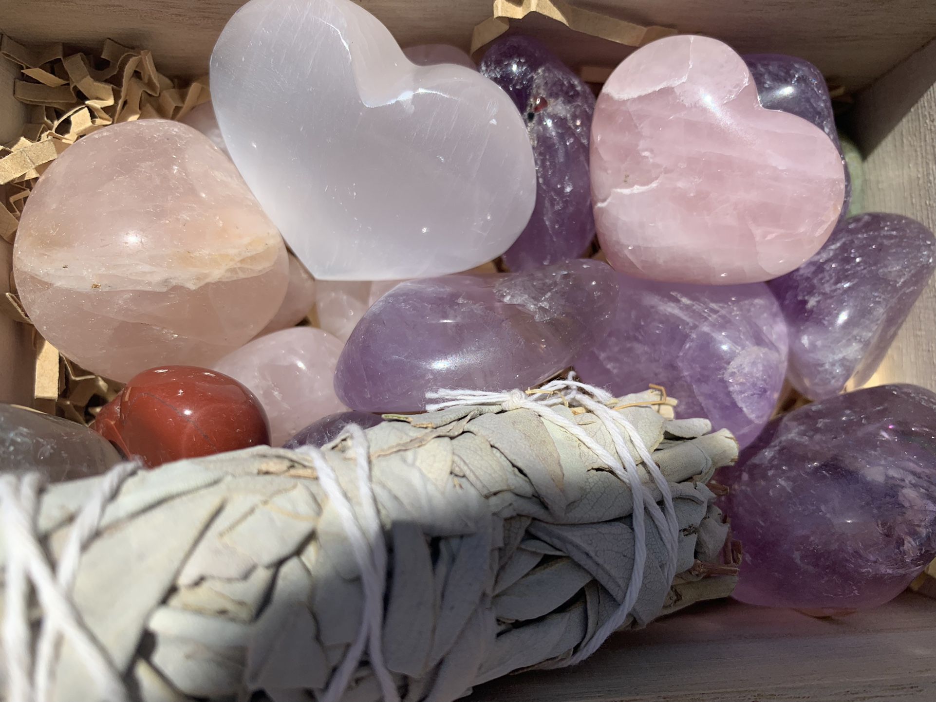 Healing Crystals And Sage Beautiful 