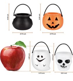 Mini Halloween Candy Buckets Thumbnail