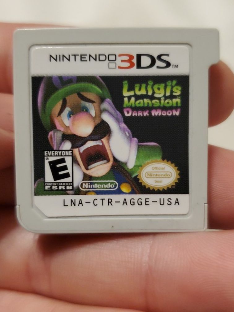 Luigi's Mansion Dark Moon 3DS