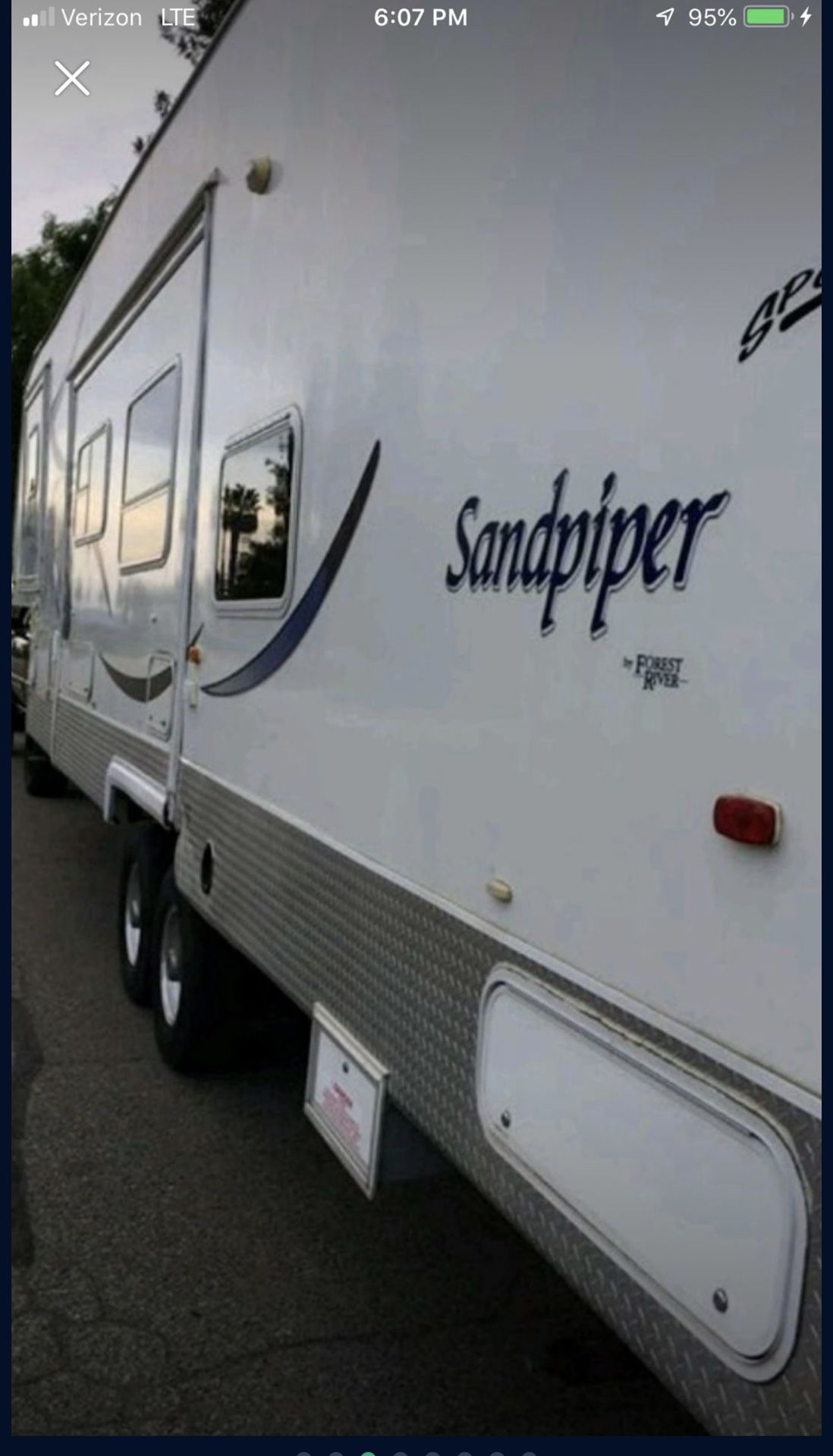 RV Toy Hauler With Separate Garage $13k
