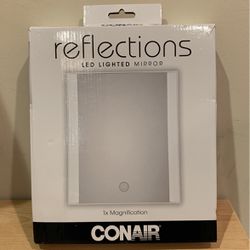 New in box Conair Reflections LED lighted makeup mirror Thumbnail