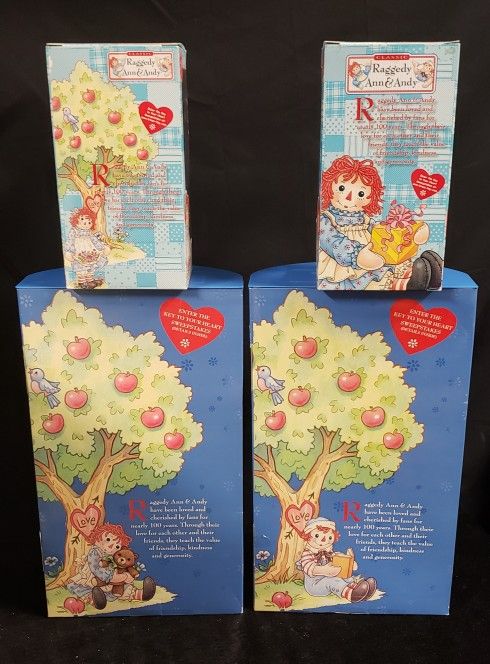 2004 Brass Key Raggedy Ann&Andy Porcelain Collection