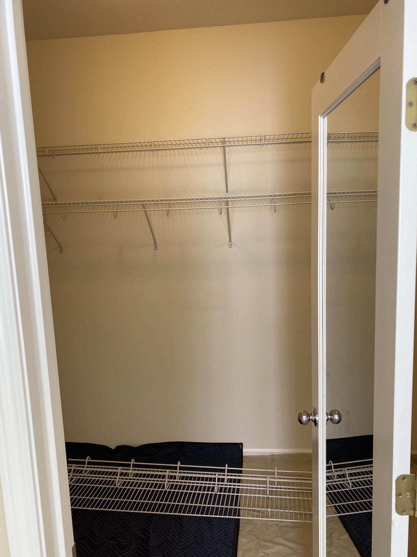 Metal Rack Shelf’s 2 8ft Long Shelfs With Hardware