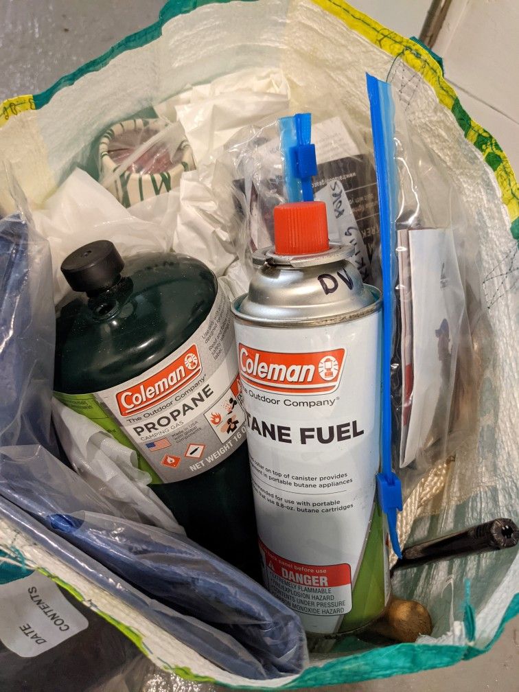$30 Camplux Duel Fuel Camping Stove And Camping Haul/Kit $30