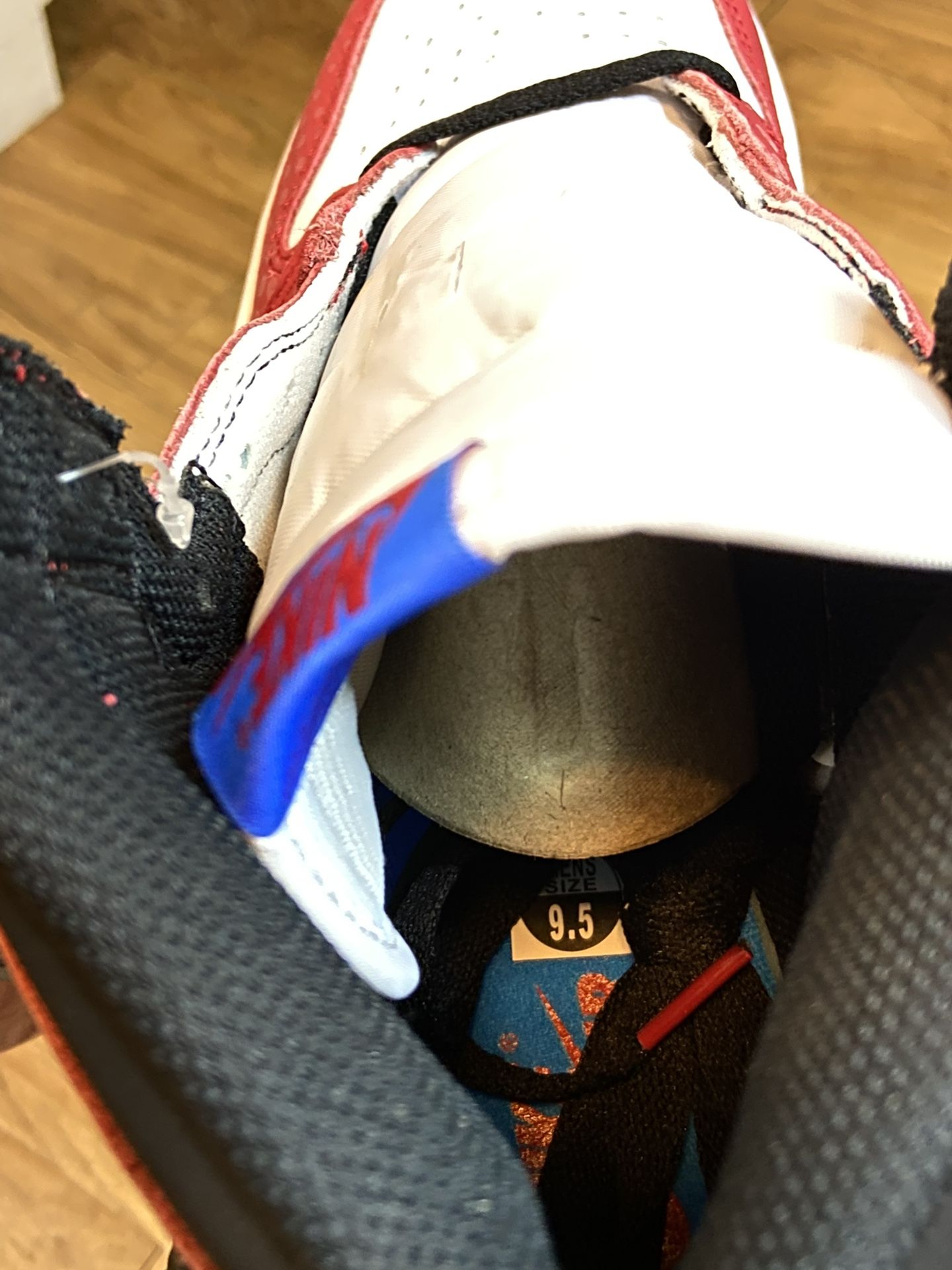 Air Jordan Retro 1 High OG Spider Man Origin Story
