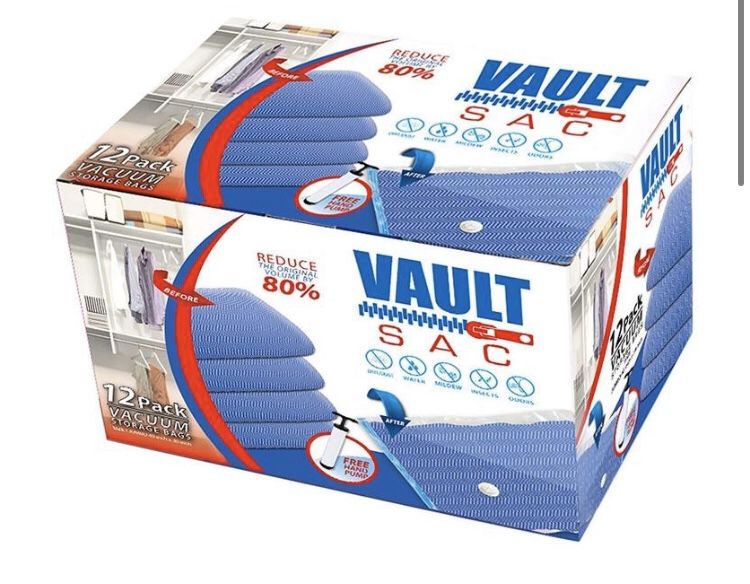Vacuum Storage Bags | Variety 12 PACK or Jumbo 8 Pack