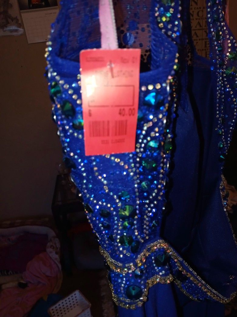 Blue Prom Dress