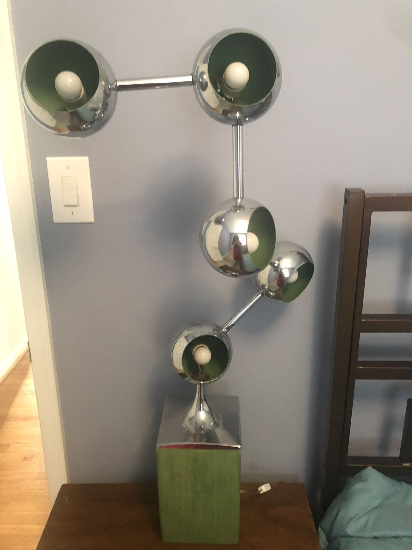 MCM Vintage Sputnik-style Desk Lamp