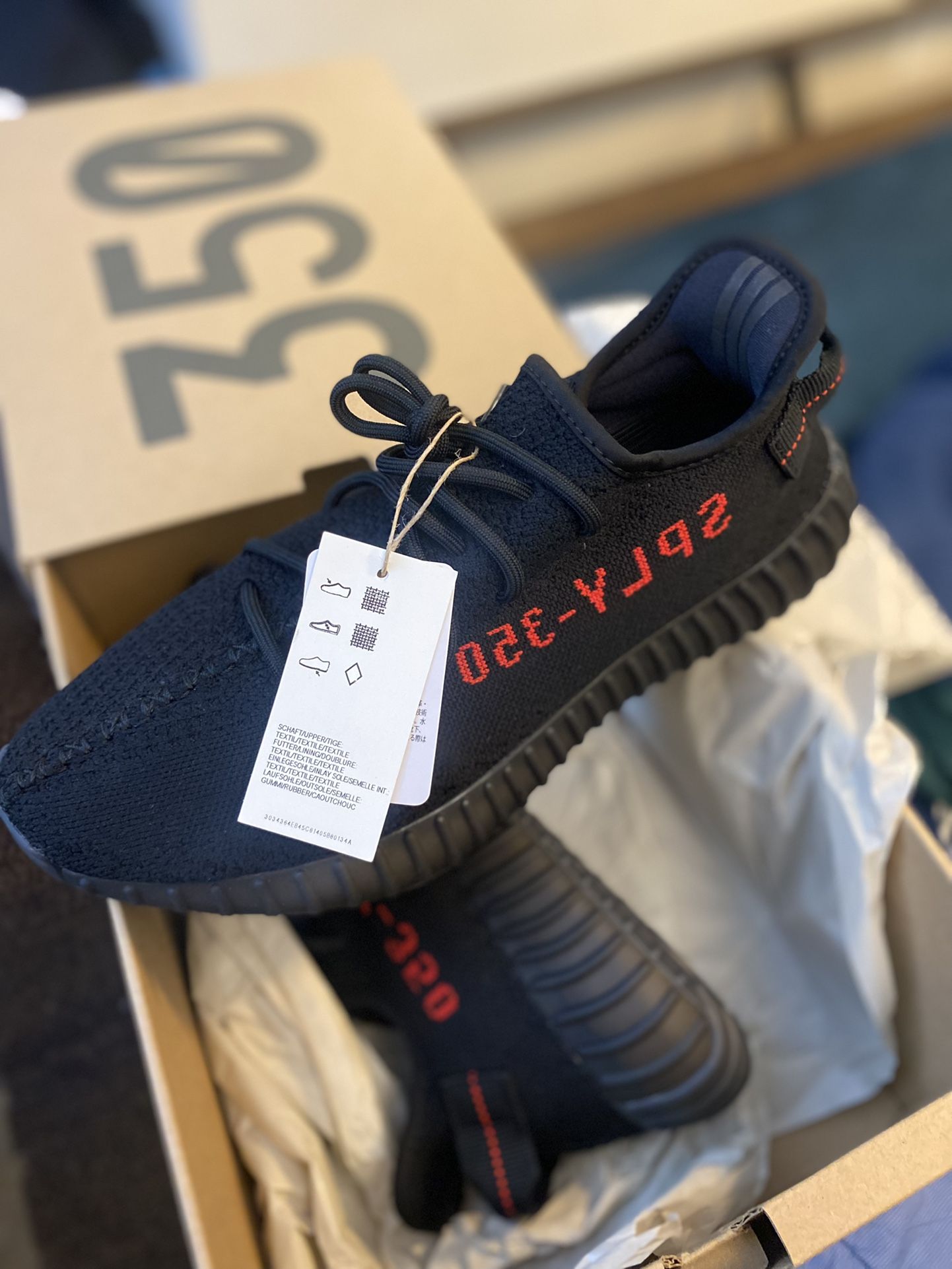 Brand New “bread” Yeezy 350s Size 10