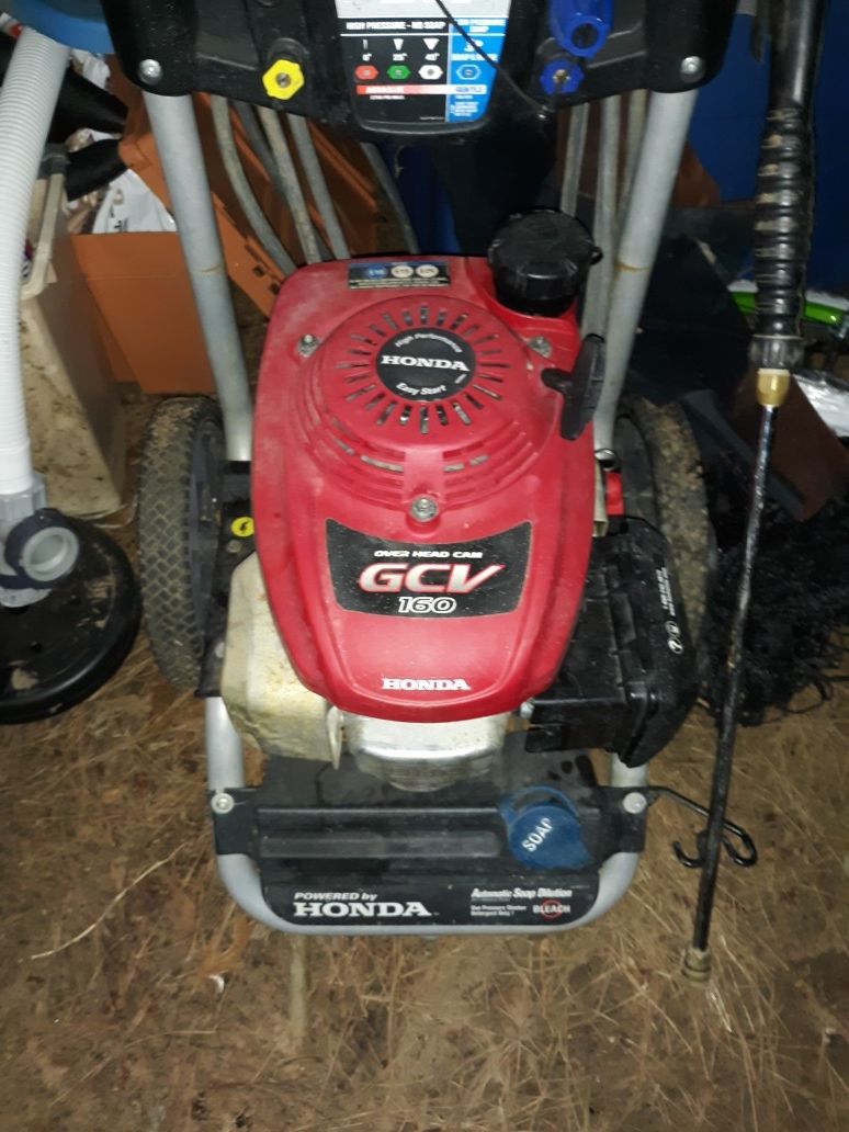 Honda gcv pressure washer