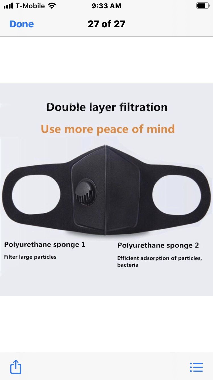Brand New! Disposable Face Mask 4 Layers