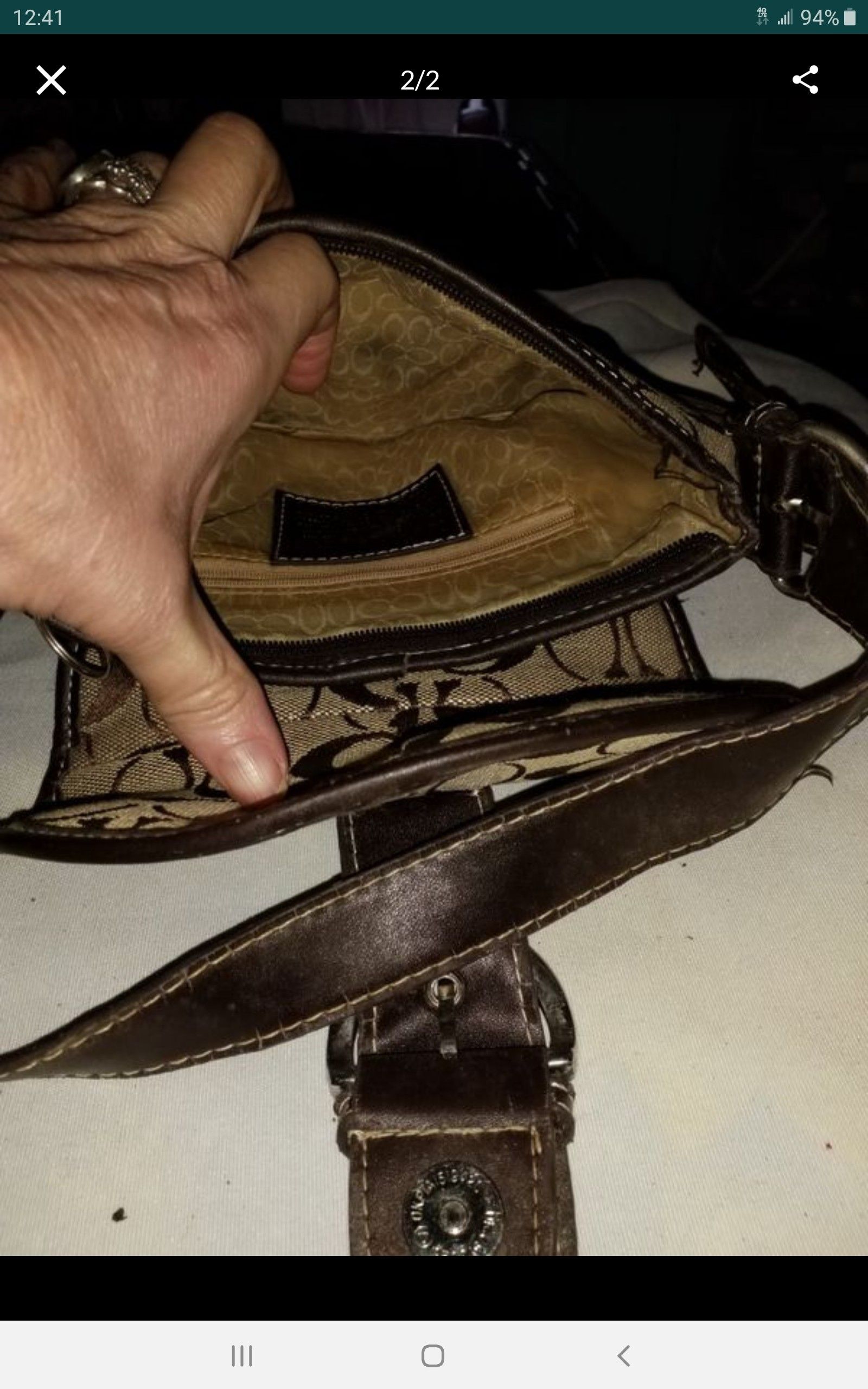 Small coach purse