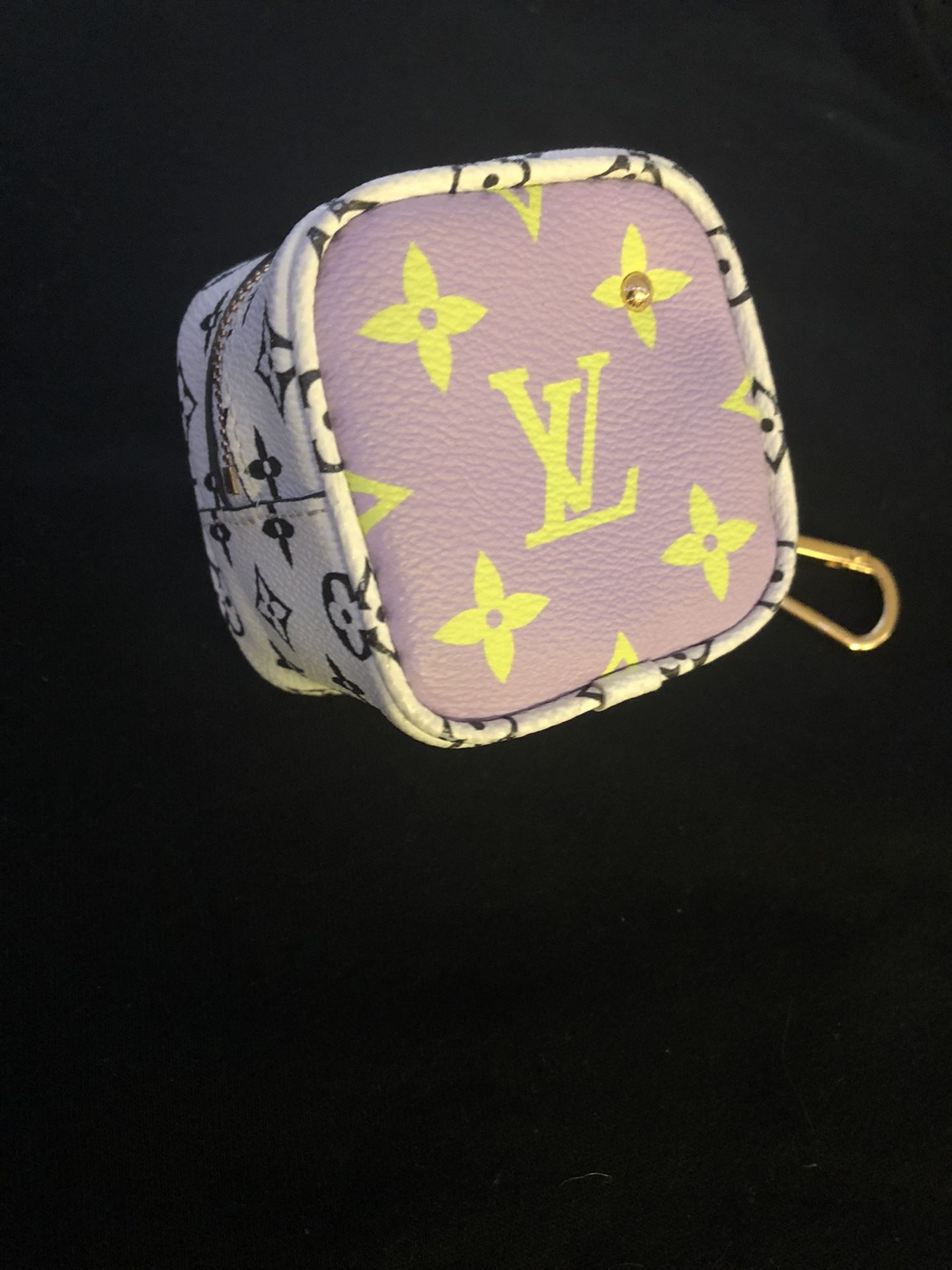 LOUIS VUITTON GIANT MONOGRAM CUBE BAG COIN PURSE