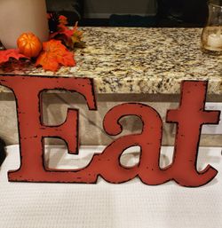 Eat decorative kitchen sign Thumbnail