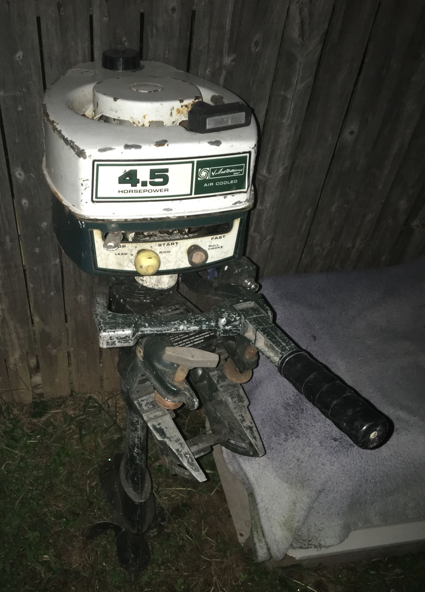 4.5 hp outboard motor