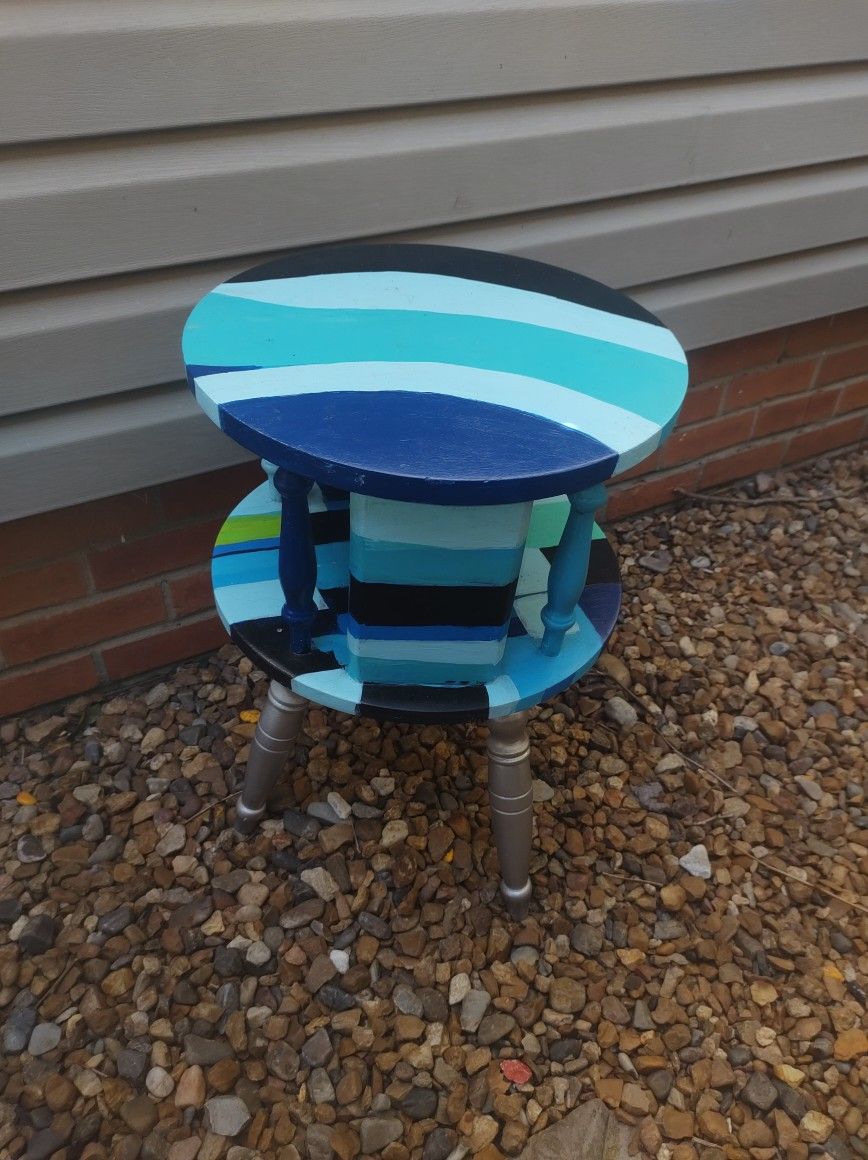 Hand Painted Table