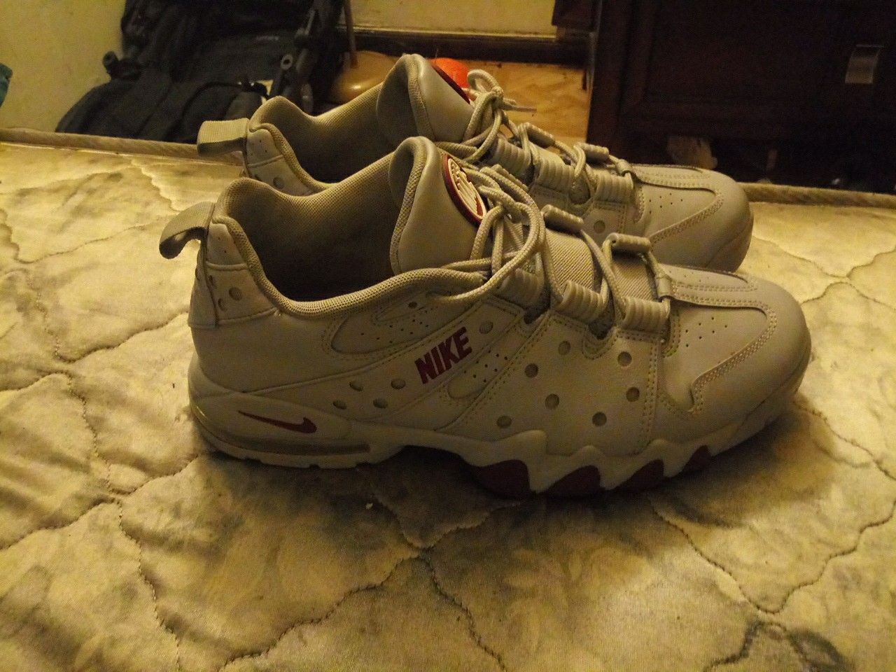 Gray n maroon barkleys lows
