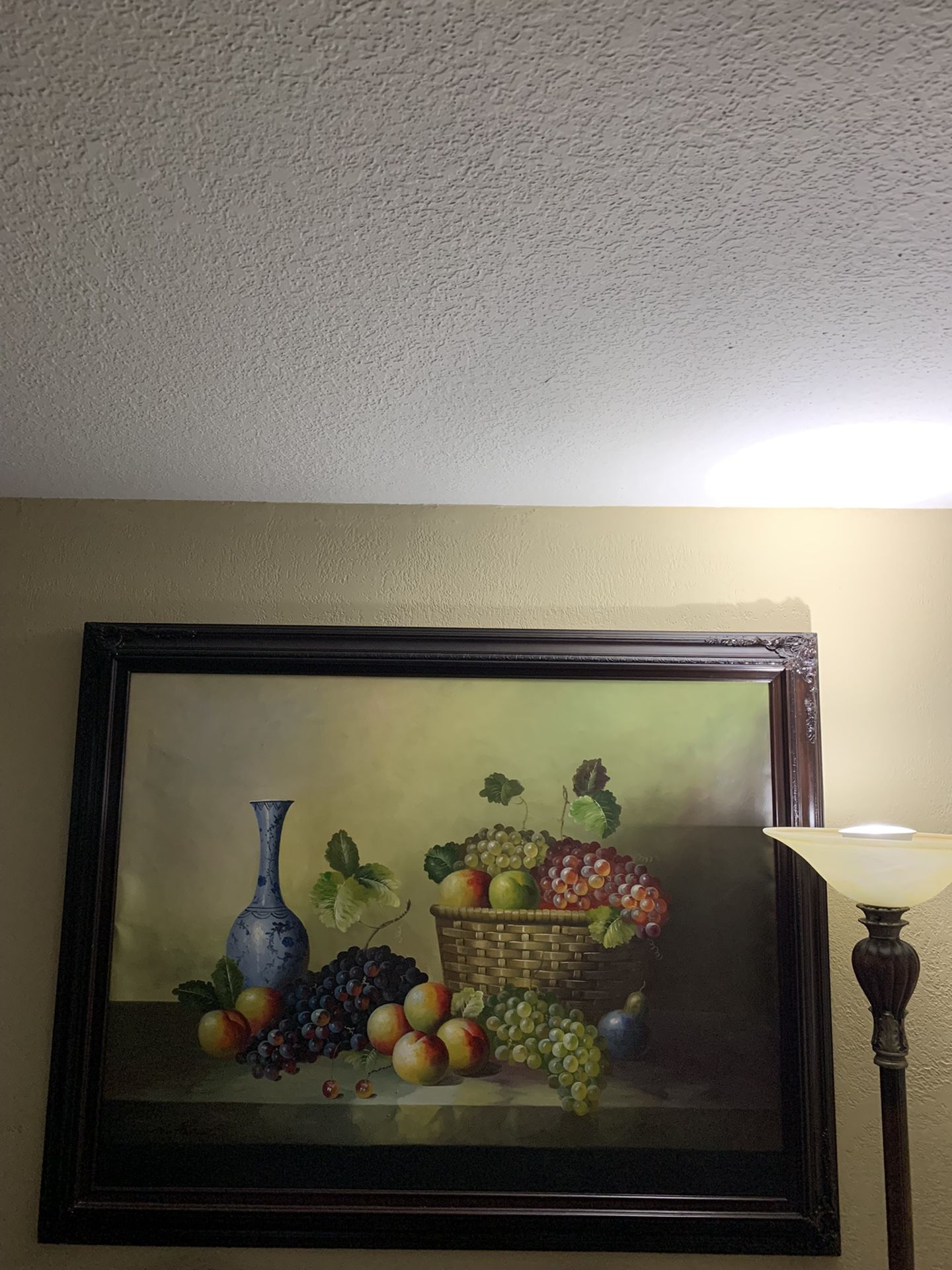 Cuadro Grande Para Comedor Es Una Pintura En Linolio Pintada En México , Si Lo Quieren Gratis Es Hasta Mañana Antes De Las 11 De La Mañana