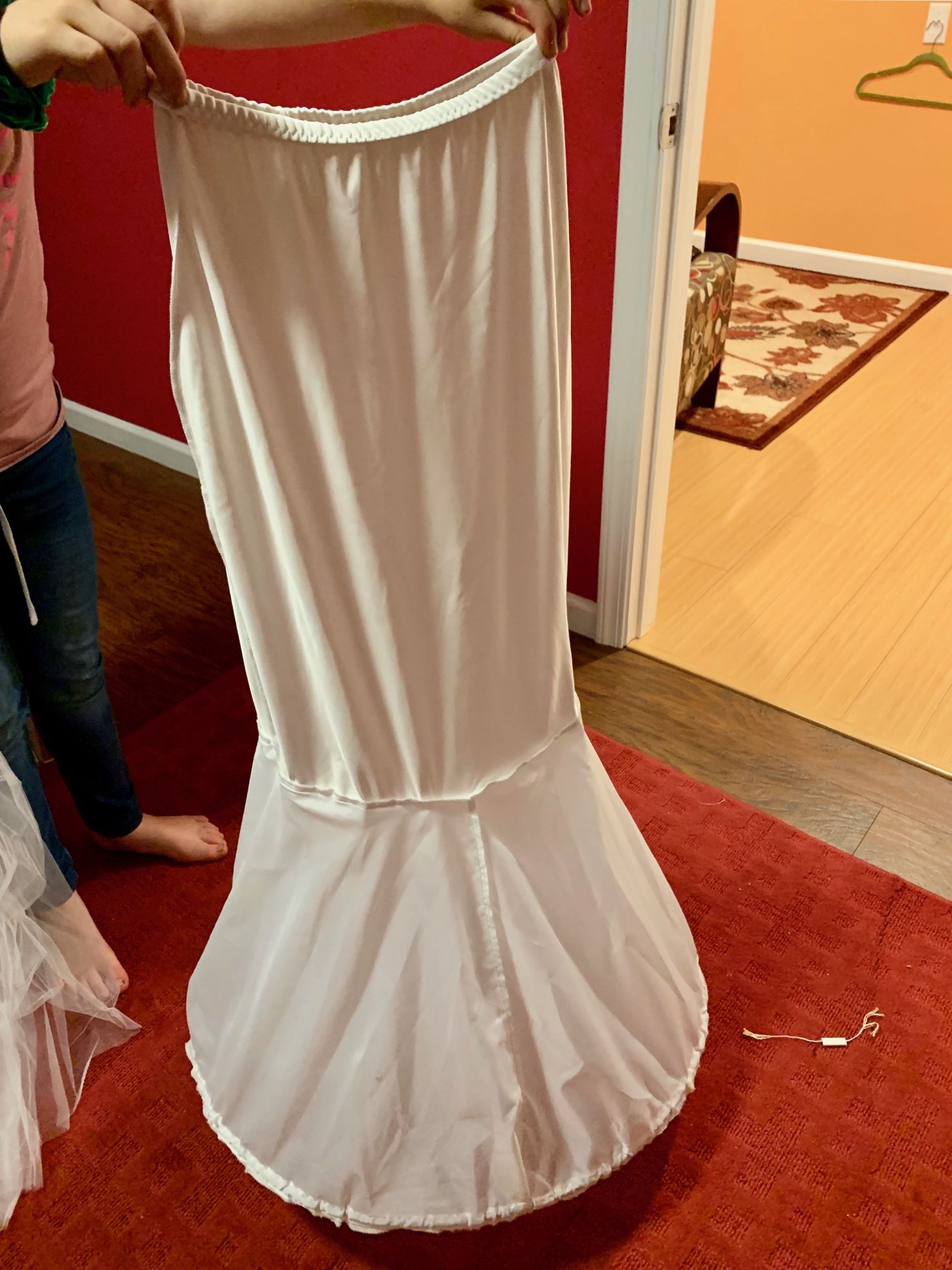 Wedding Dress And A Veil