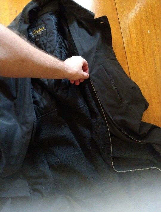 Men's Duster (Business Style) Waterproof Treated