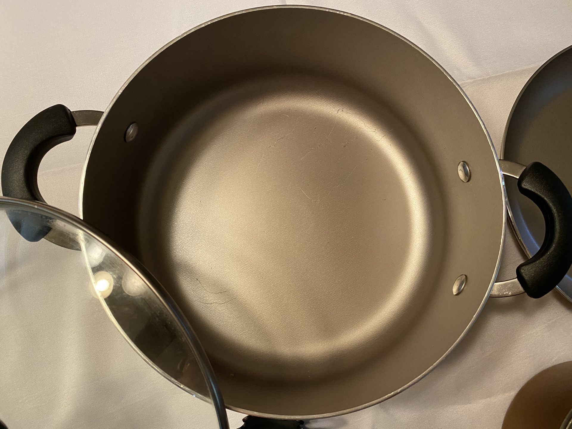 13 Piece Farberware Cookstart DiamondMax NonStick Cookware Set