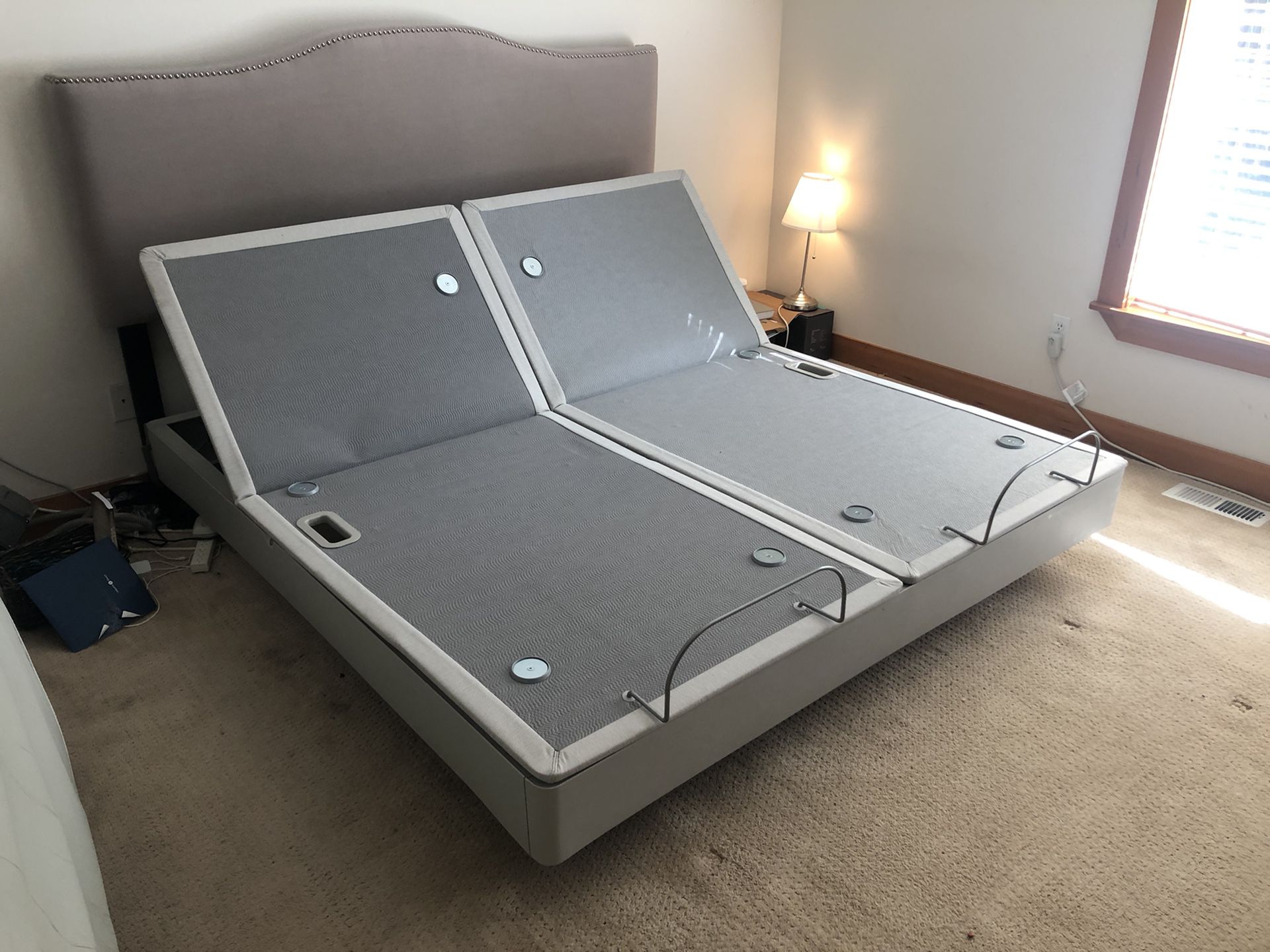sleep number cse queen adjustable base mattress set